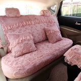 Load image into Gallery viewer, Copap Universal Seat Cover Pink Hairy for Girls &amp; Women