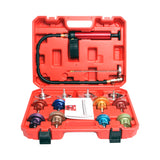 Load image into Gallery viewer, AOTOMIO 14PCS Cooling System Leak Tester Universal Car Radiator Pressure Kit Test Gauge Set Tools