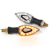 Load image into Gallery viewer, Bompa 2pcs LED Turn Signal Lights Motorcycle Indicators Blinker Amber Light Universal 12V for Harley Honda Yamaha Suzuki