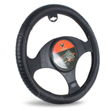 Load image into Gallery viewer, AOTOMIO Auto Car Steering Wheel Cover Black TPE Material Non-slip Grip Universal 15 inch