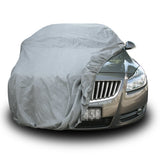 Load image into Gallery viewer, Copap 4 Layers Non-Woven Fabric Car Covers Universal Full Cover Waterproof Paint Safe Water Resistant, UV &amp; Dust Proof Designed for Most Protection (M Size up to 160&quot;)