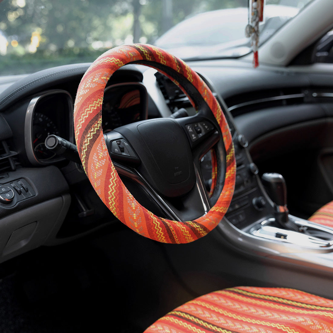 AOTOMIO 15 inch New Baja Blanket Car Steering Wheel Cover Universal Fi –  Automart