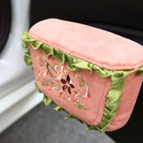 Load image into Gallery viewer, Copap Universal Seat Cover Set Pink Flower for Girls Women