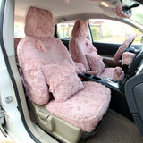 Load image into Gallery viewer, Copap Universal Seat Cover Pink Hairy for Girls &amp; Women