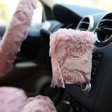 Load image into Gallery viewer, Copap Universal Seat Cover Pink Hairy for Girls &amp; Women