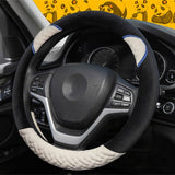 Load image into Gallery viewer, New Fashionable Auto Wheel Protector Soft Cute No Bad Smell Universal Fit 15 Inch Car Steering Whee Cover